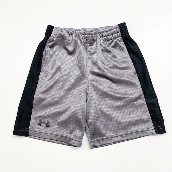Under Armour boys gray athletic shorts - Picture 1 of 4